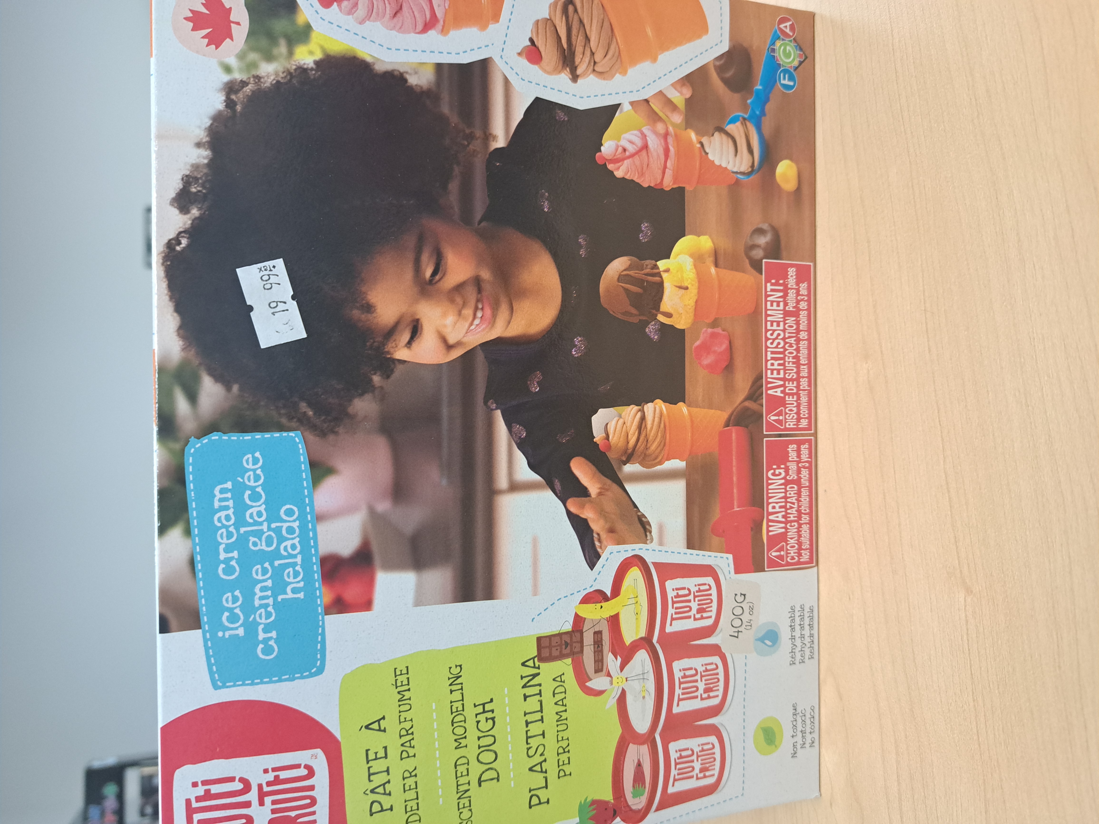 tutti frutti crème glacée